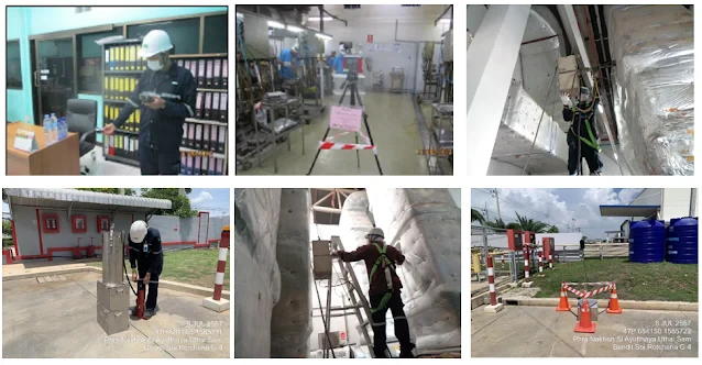 Environmental quality monitoring activities for factories